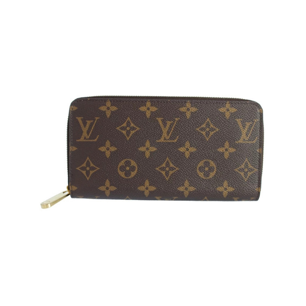 Louis Vuitton Monogram Zippy Wallet Round Zipper Long
